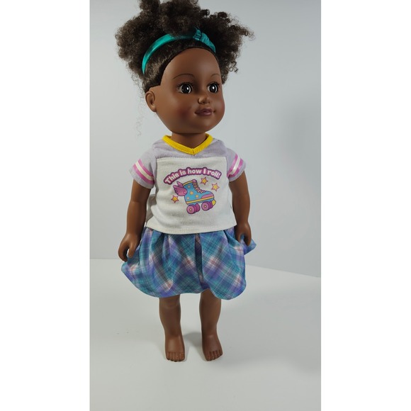 My life As Estella Luna 2013 Play Toy Doll African American Roller Skate Outfit - Picture 2 of 6